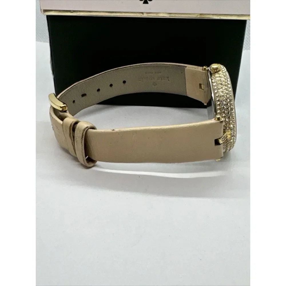 Kate Spade New York Eldridge KSW1013 Women's Leather Analog Dial Watch JNA153